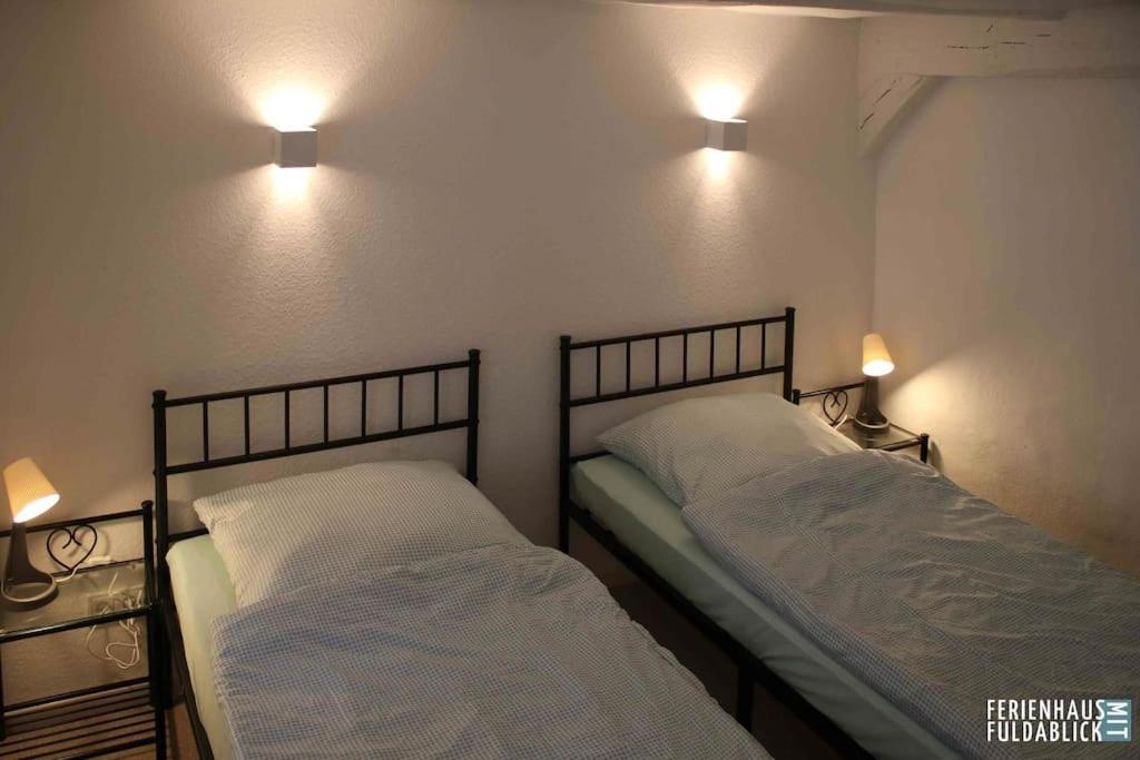Ferienhaus Fuldablick Rotenburg an der Fulda Buitenkant foto